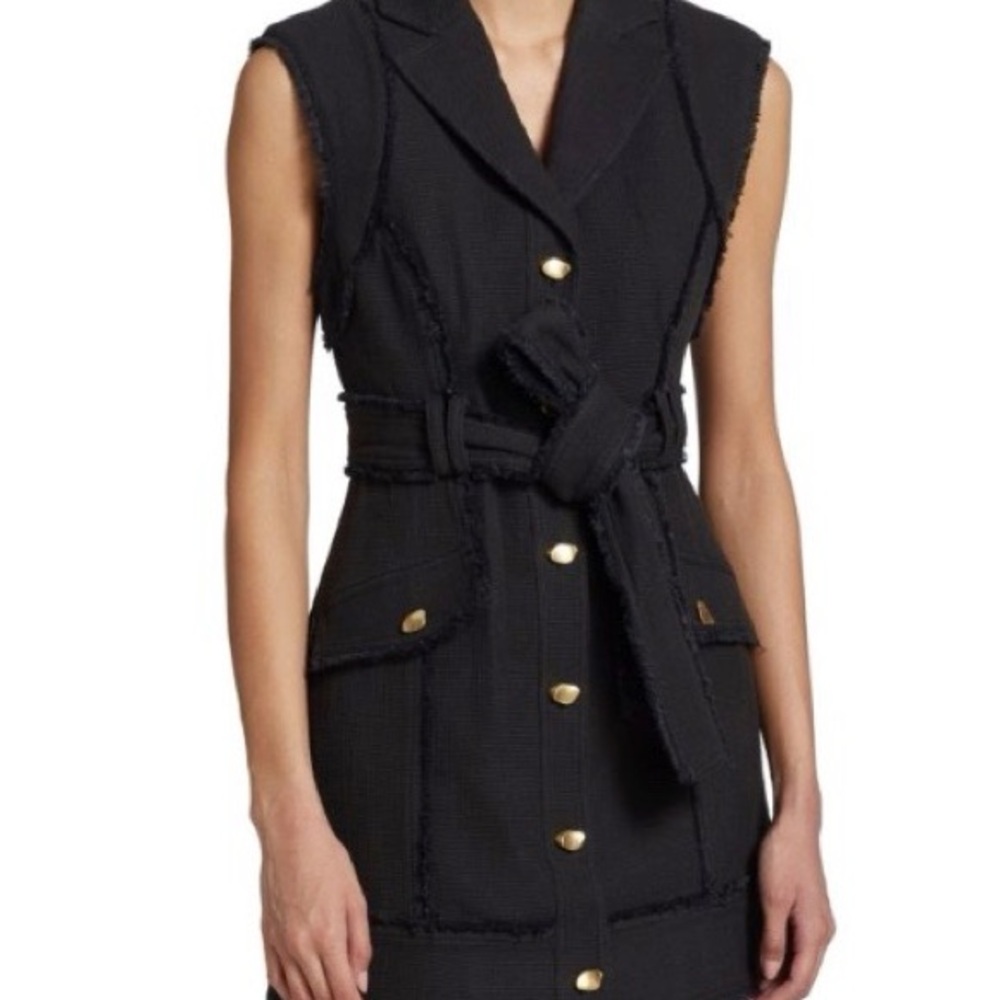 Aje Isabel Utility Midi Dress with Goldstone Hardware